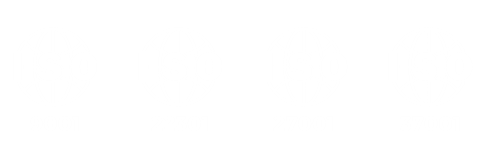 Iso 9001, Iso 22301, Iso 27001, Iso 37001